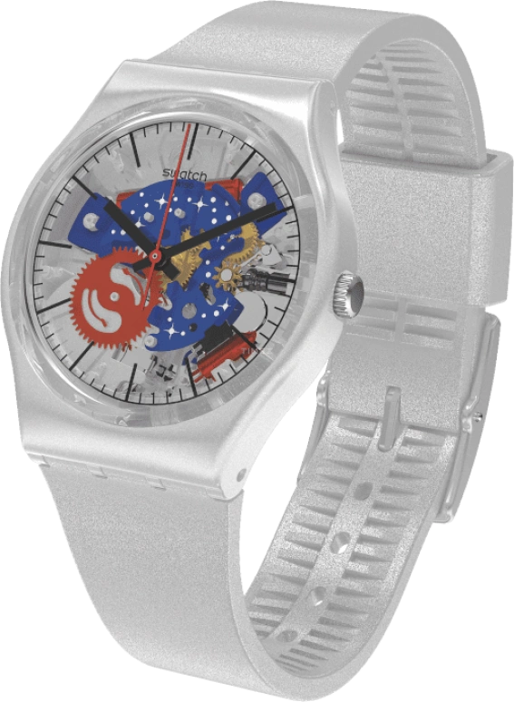 Swatch,Originals 34mm,34mm,Plastic,GZ355