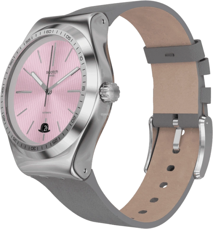 Swatch,IRONY 42mm,42mm,Pink,Open,YIZ404