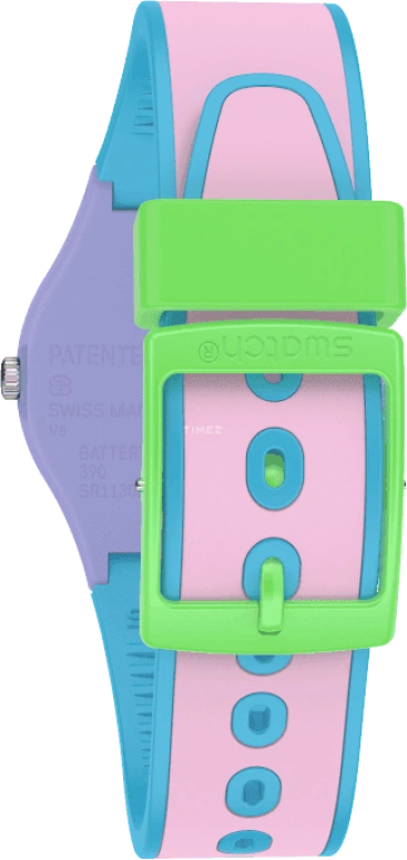 Swatch,Originals 34mm,34mm,Plastic,Yellow,Closed,GZ342
