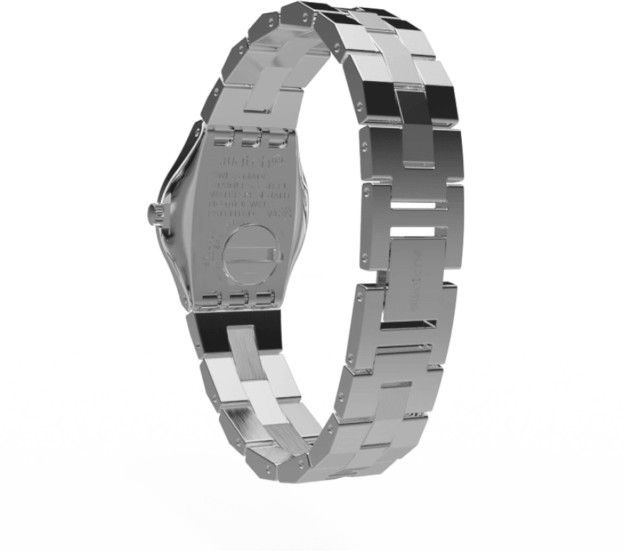 Swatch,IRONY 25mm,25mm,Stainless Steel,Silver,YSS300G