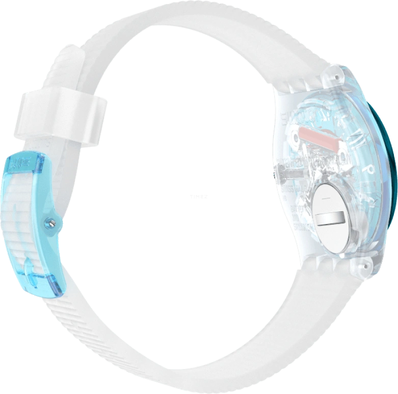 Swatch,Originals 34mm,34mm,Plastic,Blue,Open,GW215