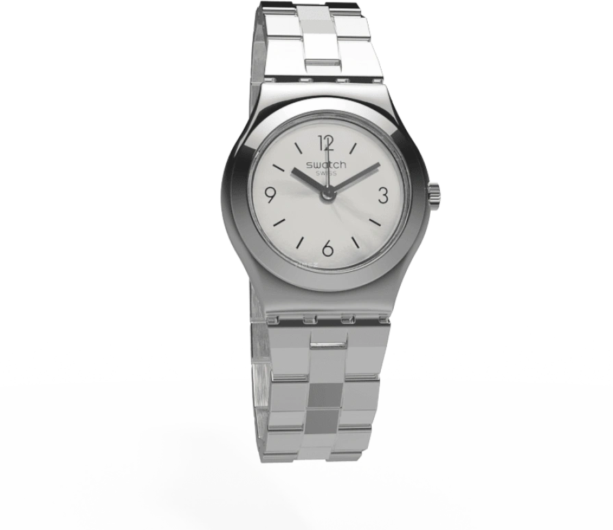 Swatch,IRONY 25mm,25mm,Stainless Steel,Silver,YSS300G