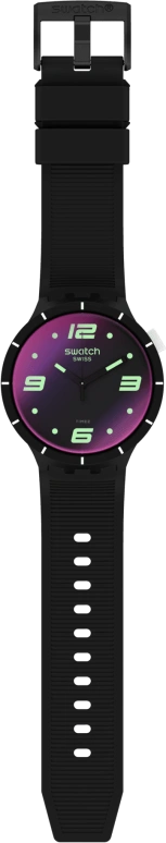 Swatch,THE BOLD 47mm,47mm,Plastic,Gradient,Purple,Sapphire,Crystal Glass,SO27B119