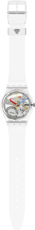 Swatch,Other 34mm,34mm,Bio-sourced,Skeleton,Quartz,Sapphire,Crystal Glass,Round,SO28K109,SO28K109-5300