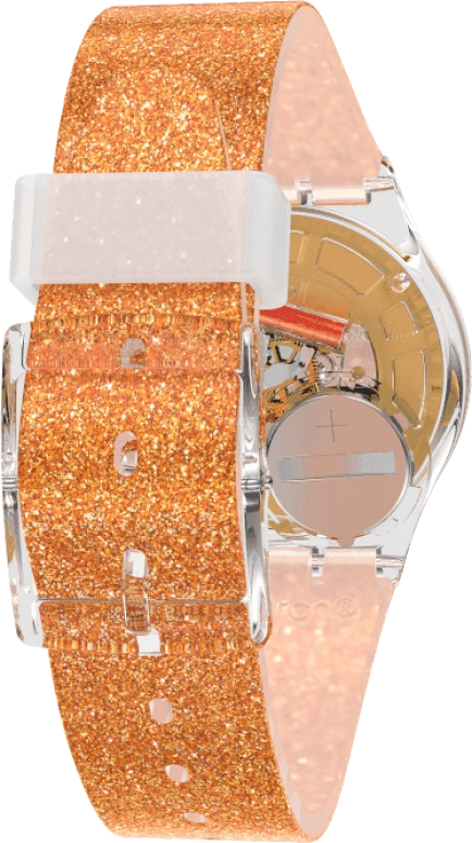 Swatch,Originals 34x39.20mm,34x39.20mm,Plastic,Orange,GE285