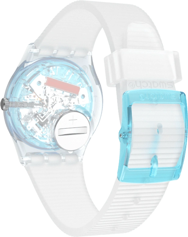 Swatch,Originals 34mm,34mm,Plastic,Blue,Open,GW215