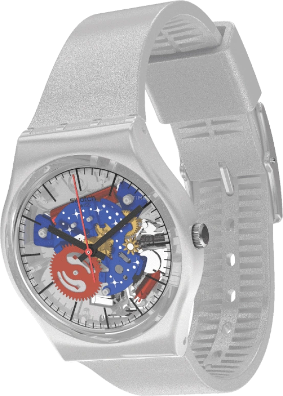 Swatch,Originals 34mm,34mm,Plastic,GZ355