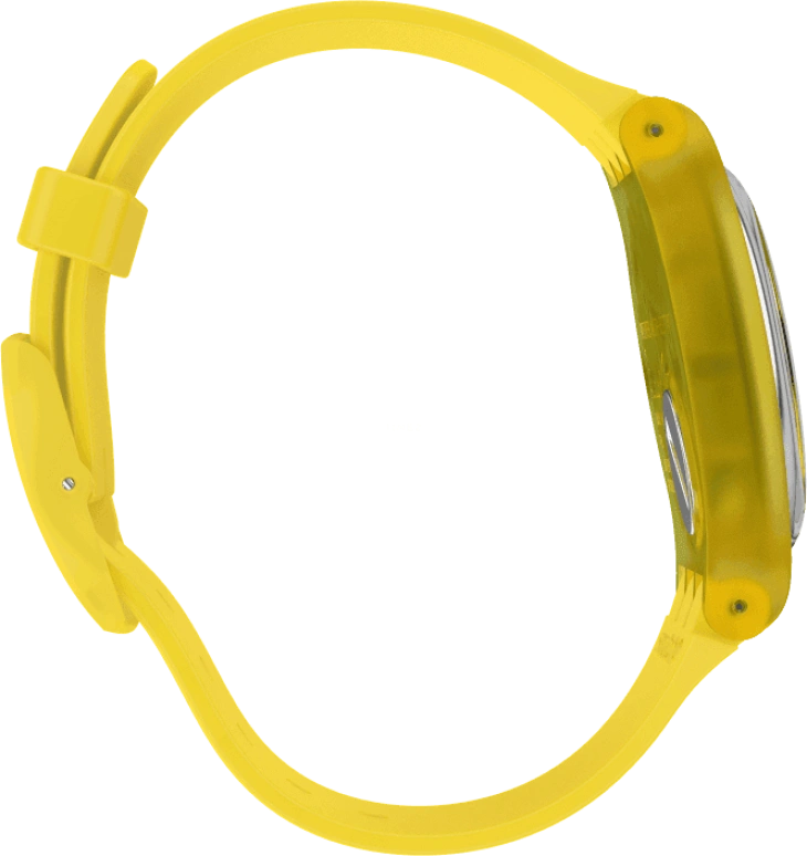 Swatch,Originals 41x47.40mm,41x47.40mm,Plastic,Yellow,SUOJ108