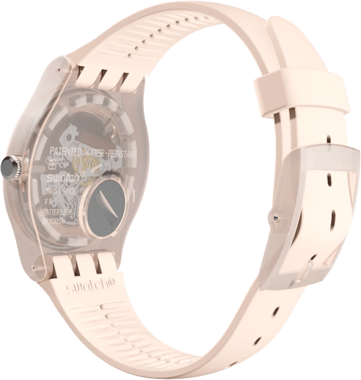 Swatch,Originals 41mm,41mm,Plastic,Pink,SUOT700