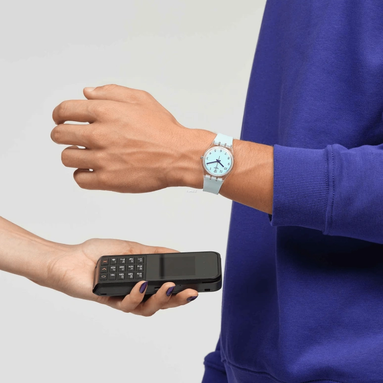 斯沃琪,原创 34毫米,34毫米,生物基,蓝色,石英,生物基,玻璃,圆形,SO28K110,SO28K110-6000