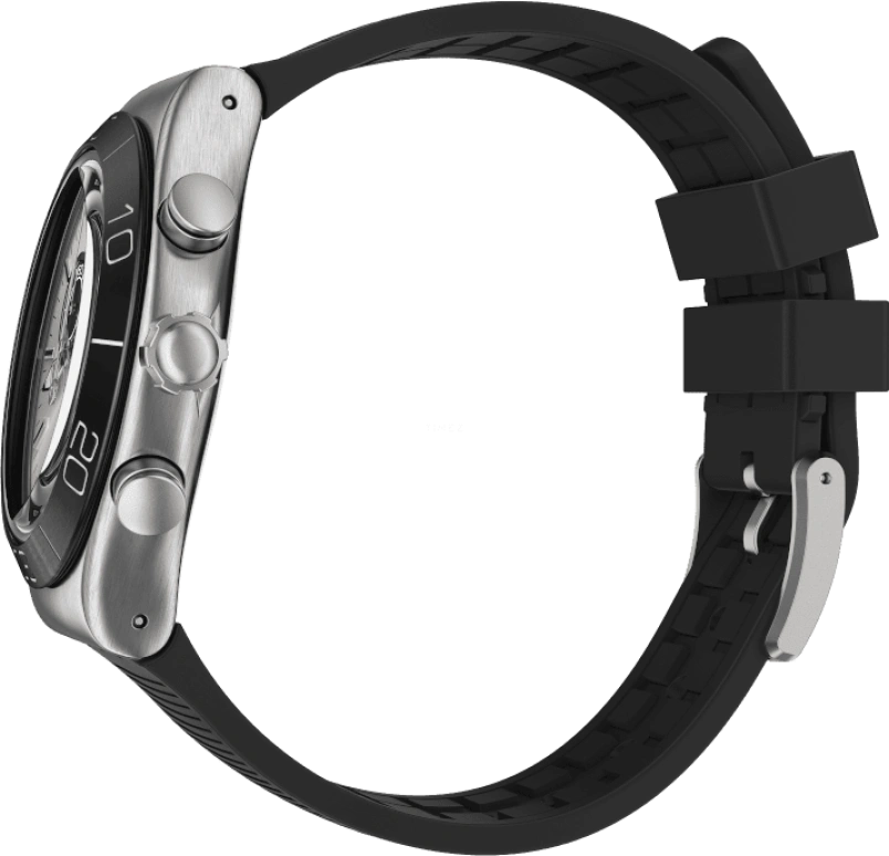Swatch,IRONY 43mm,43mm,Stainless Steel,Black,Silver,YVS486