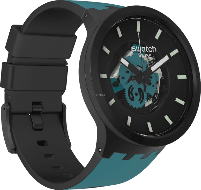 Swatch,THE BOLD 47mm,47mm,Black,SB03B107