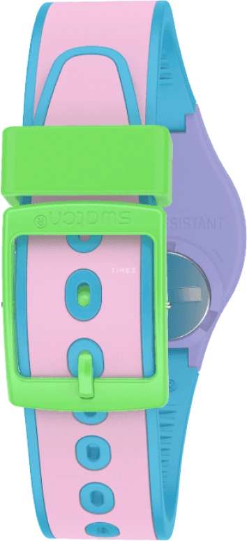 Swatch,Originals 34mm,34mm,Plastic,Yellow,Closed,GZ342