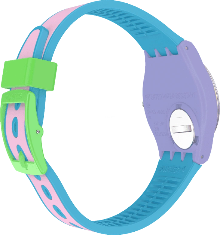Swatch,Originals 34mm,34mm,Plastic,Yellow,Closed,GZ342