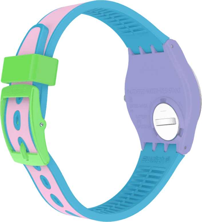 Swatch,Originals 34mm,34mm,Plastic,Yellow,Closed,GZ342