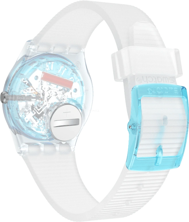 Swatch,Originals 34mm,34mm,Plastic,Blue,Open,GW215