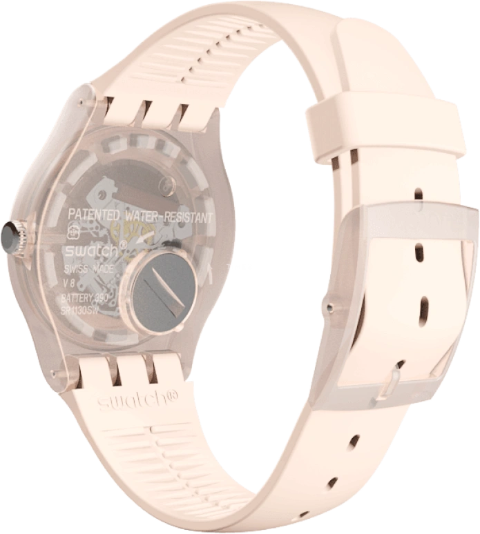 Swatch,Originals 41mm,41mm,Plastic,Pink,SUOT700