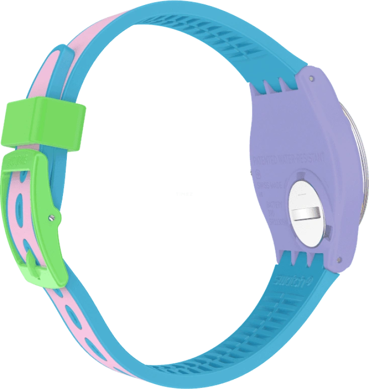Swatch,Originals 34mm,34mm,Plastic,Yellow,Closed,GZ342