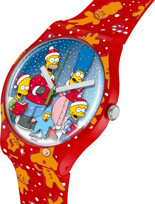 Swatch,Originals 41mm,41mm,Plastic,Multi-Color,Quartz,Sapphire,Crystal Glass,Round,SUOZ361