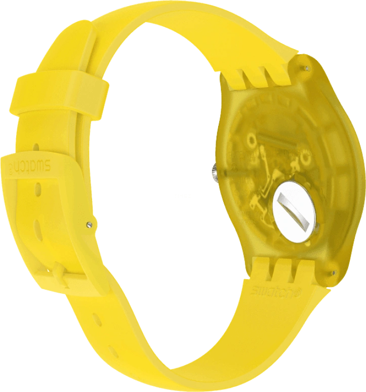 Swatch,Originals 41x47.40mm,41x47.40mm,Plastic,Yellow,SUOJ108