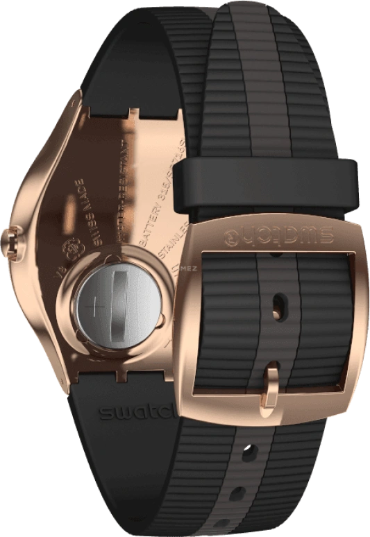 Swatch,SKIN 42mm,42mm,Black,SS07G102