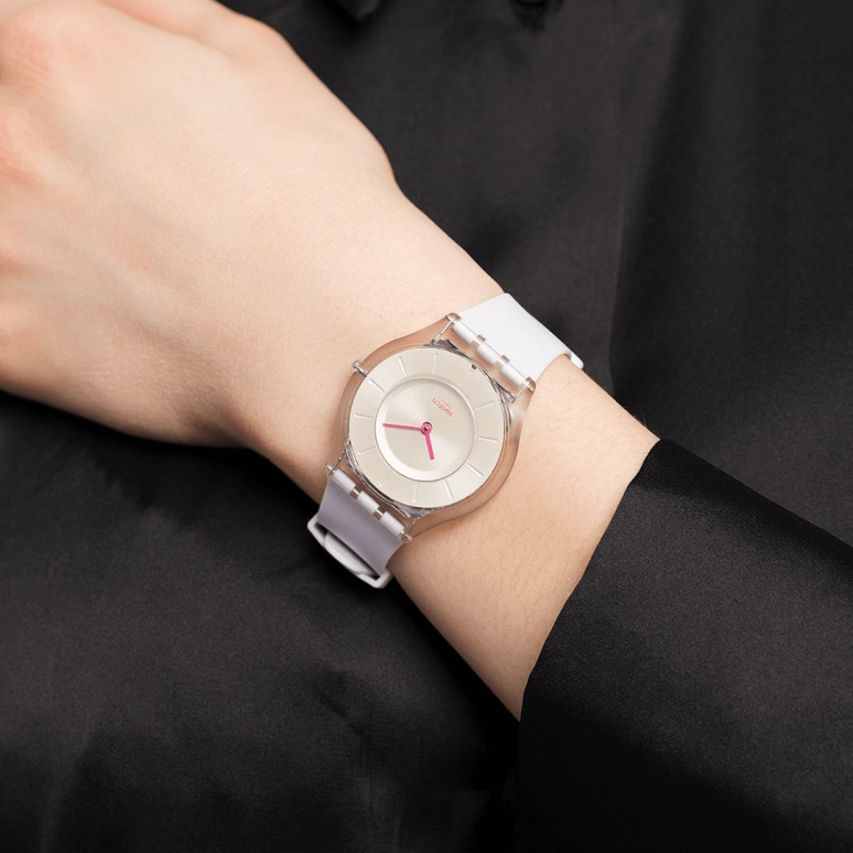 Swatch,SKIN 34mm,34mm,Bioceramic,Open,SS08V101