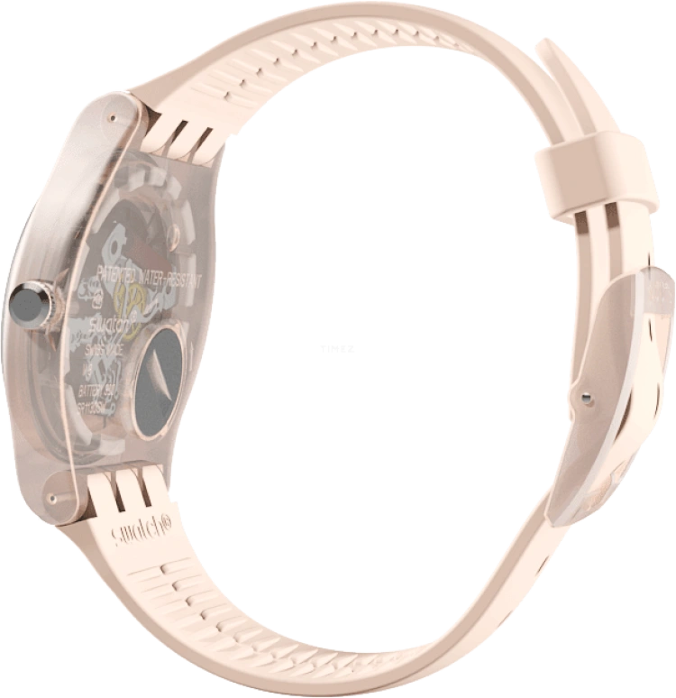 Swatch,Originals 41mm,41mm,Plastic,Pink,SUOT700