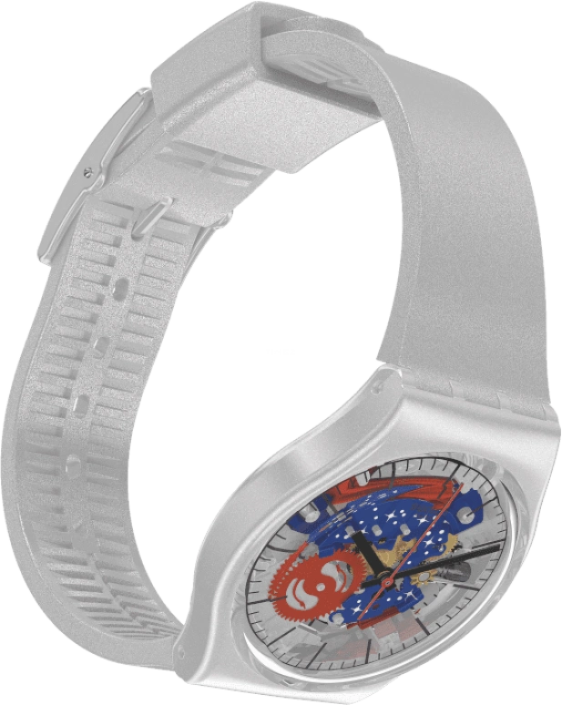 Swatch,Originals 34mm,34mm,Plastic,GZ355