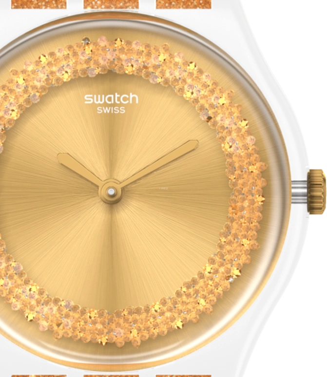 Swatch,Originals 34x39.20mm,34x39.20mm,Plastic,Orange,GE285