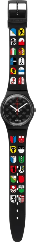 Swatch,Originals 34mm,34mm,Plastic,Black,Quartz,Tonneau,GZ286