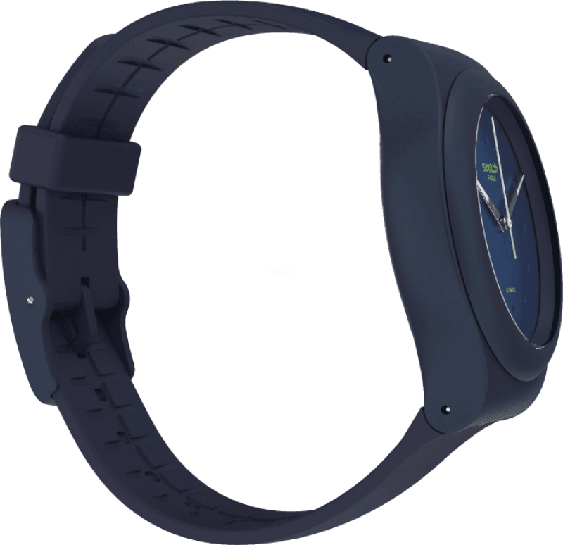 Swatch,Originals 42mm,42mm,Bioceramic,Blue,Quartz,Sapphire,Crystal Glass,Round,SO30N400