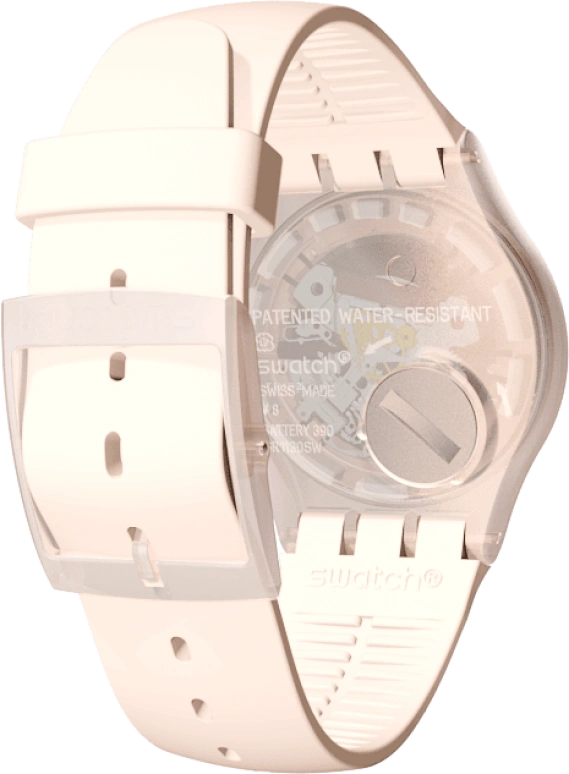 Swatch,Originals 41mm,41mm,Plastic,Pink,SUOT700