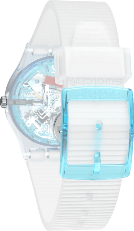 Swatch,Originals 34mm,34mm,Plastic,Blue,Open,GW215