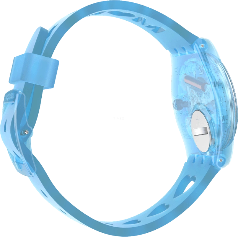 Swatch,Originals 34mm,34mm,Plastic,Blue,Open,GZ353