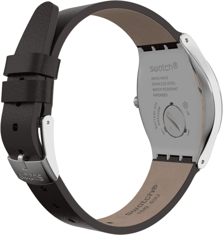 Swatch,IRONY 42.70mm,42.70mm,Stainless Steel,Silver White,YWS101
