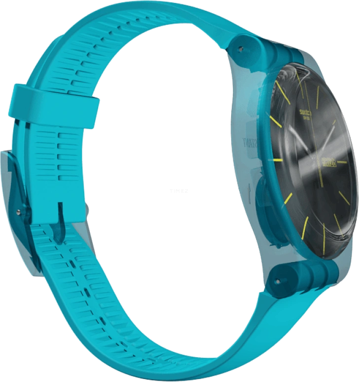 Swatch,Originals 41mm,41mm,Plastic,Blue,SUOL700