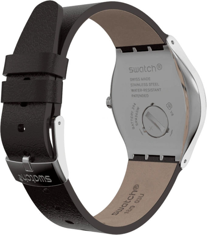 Swatch,IRONY 42.70mm,42.70mm,Stainless Steel,Silver White,YWS101