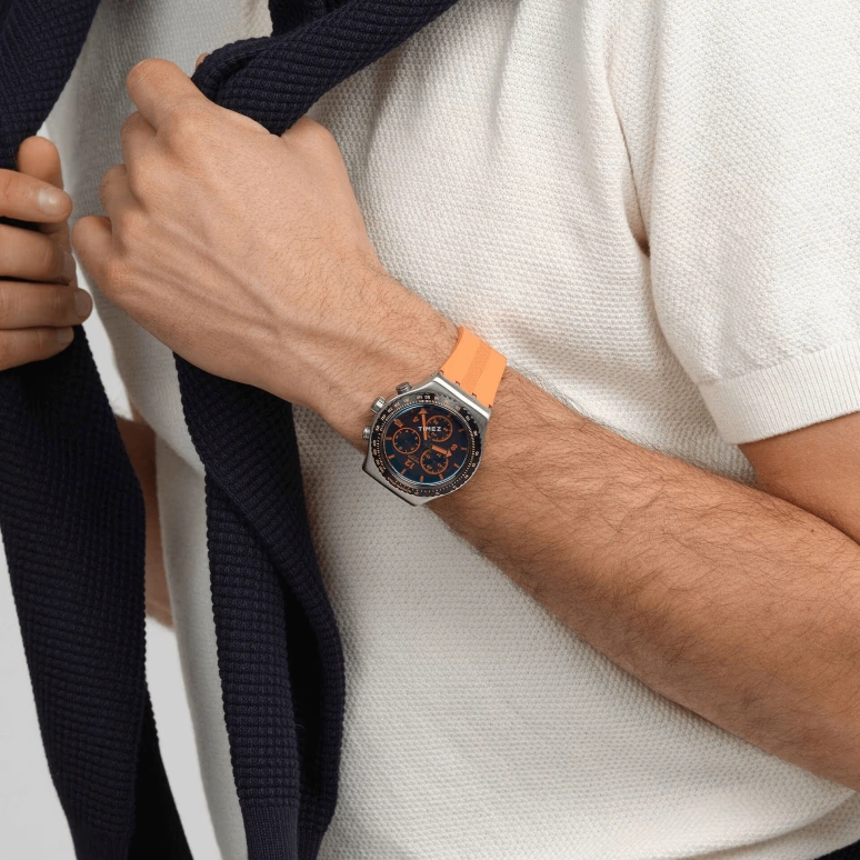 Swatch,Swatch Essentials 43mm,43mm,Stainless Steel,Blue,Quartz,Chronograph,Day,YVS529