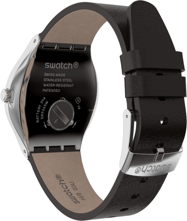 Swatch,IRONY 42.70mm,42.70mm,Stainless Steel,Silver White,YWS101