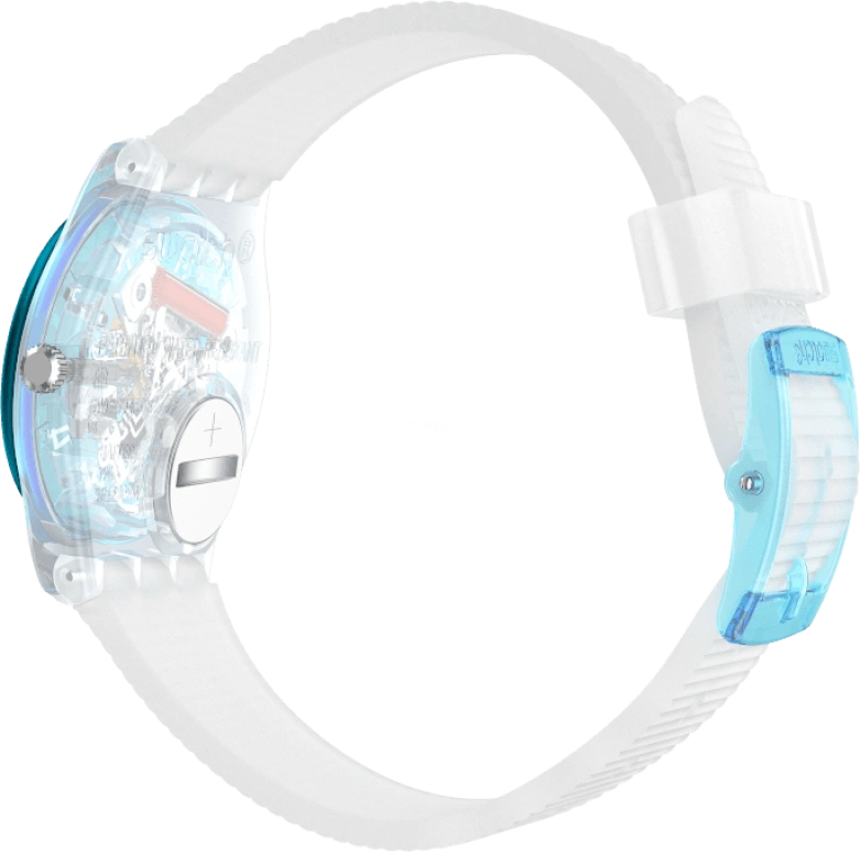 Swatch,Originals 34mm,34mm,Plastic,Blue,Open,GW215