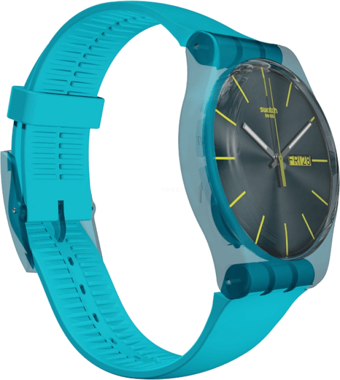 Swatch,Originals 41mm,41mm,Plastic,Blue,SUOL700