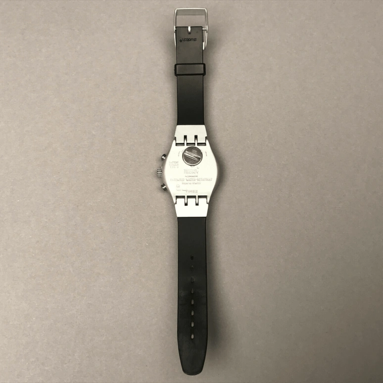 Swatch,Other 46.21mm,46.21mm,Aluminium,Red,Quartz,Chronograph,Day,YCS4010