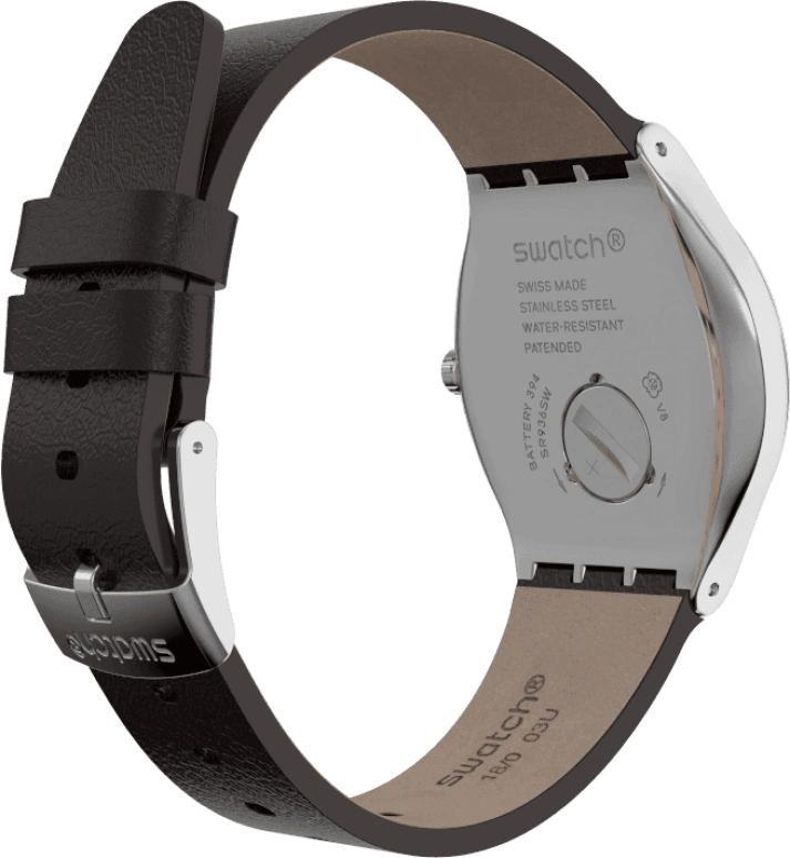Swatch,IRONY 42.70mm,42.70mm,Stainless Steel,Silver White,YWS101