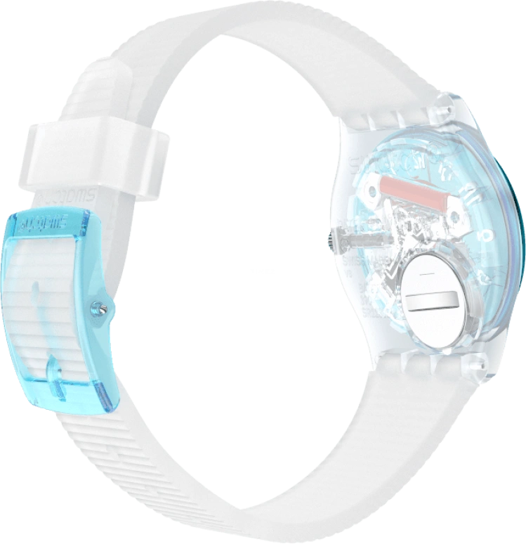 Swatch,Originals 34mm,34mm,Plastic,Blue,Open,GW215