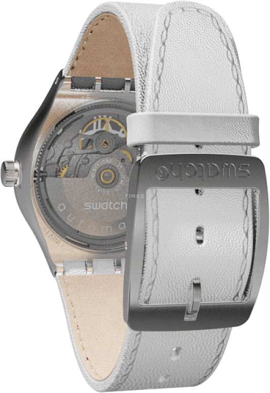 Swatch,IRONY 37.40mm,37.40mm,Stainless Steel,Silver,YAS109