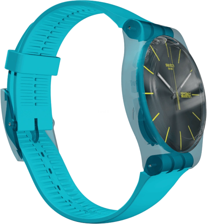 Swatch,Originals 41mm,41mm,Plastic,Blue,SUOL700
