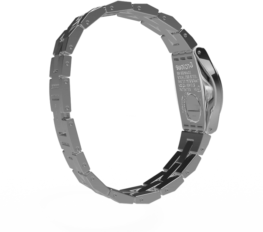 Swatch,IRONY 25mm,25mm,Stainless Steel,Silver,YSS300G