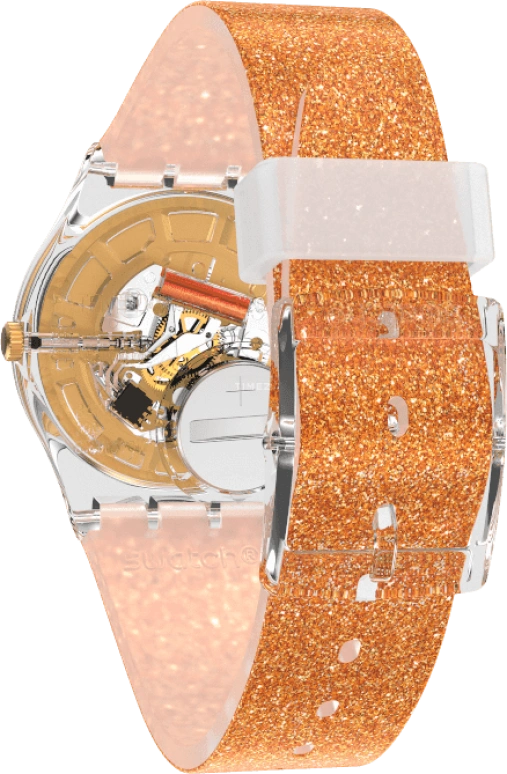 Swatch,Originals 34x39.20mm,34x39.20mm,Plastic,Orange,GE285