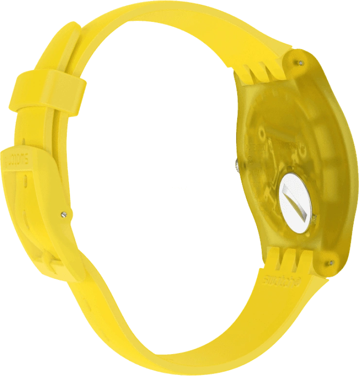 Swatch,Originals 41x47.40mm,41x47.40mm,Plastic,Yellow,SUOJ108