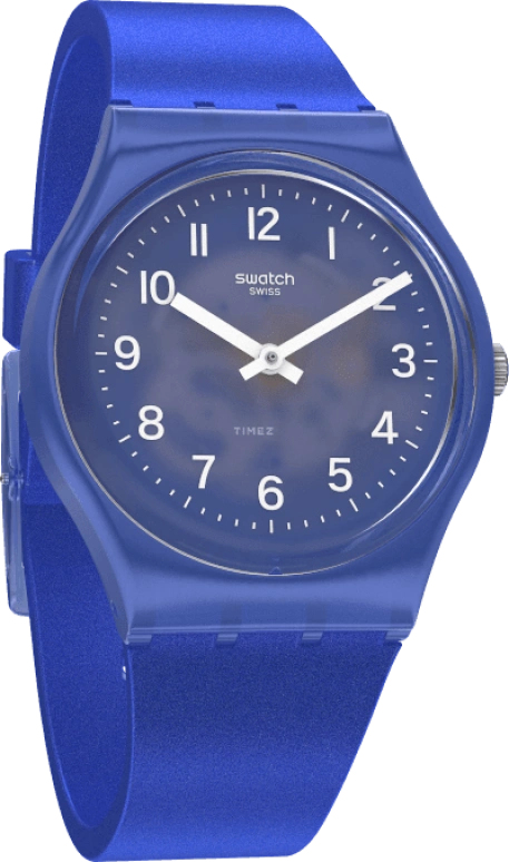 Swatch,Originals 34mm,34mm,Blue,Open,GL124
